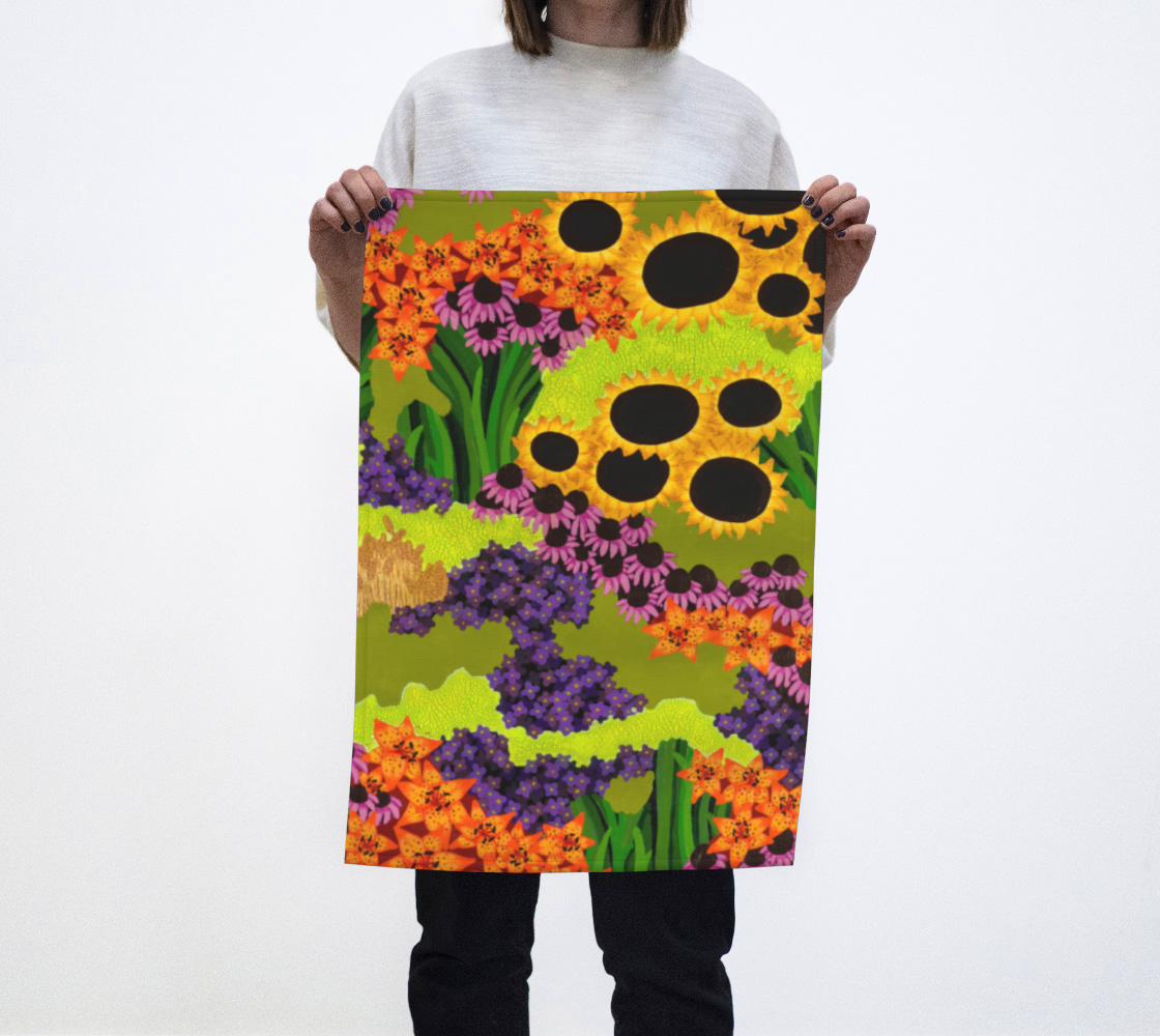 Prairie Fields Tea Towel