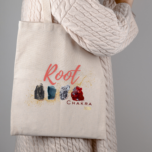 Root Chakra Tote Bag | Chakra Stones Collection