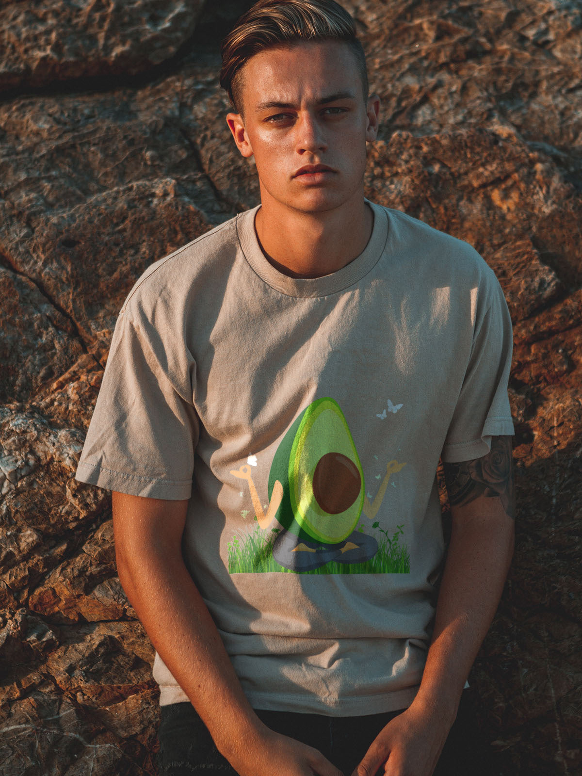 Meditating Avocado T-Shirt